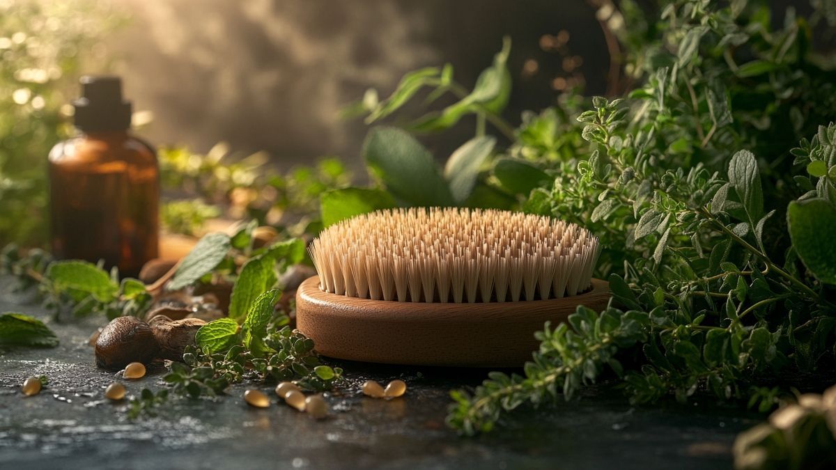 Brosse Massage Cuir Chevelu : active la circulation