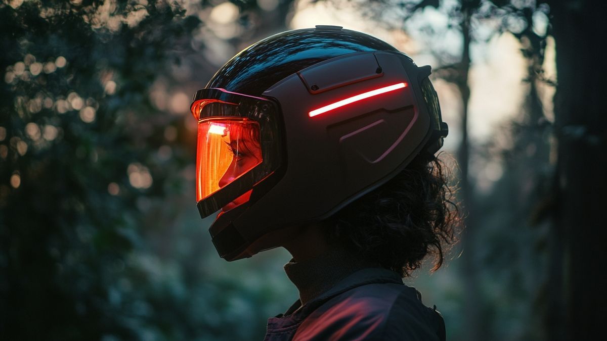 Lazena Laser Helmet : casque LED design et puissant